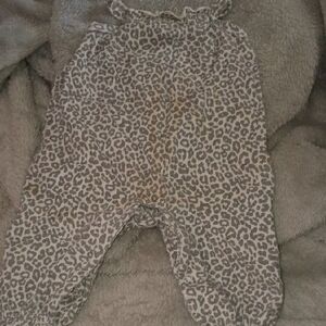 5 For $20 Leopard Print Baby Romper